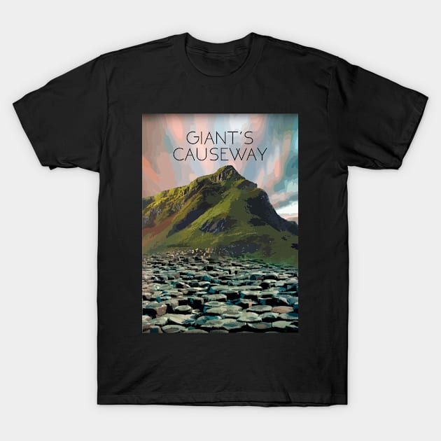 Giant's Causeway T-Shirt by robertdaviss